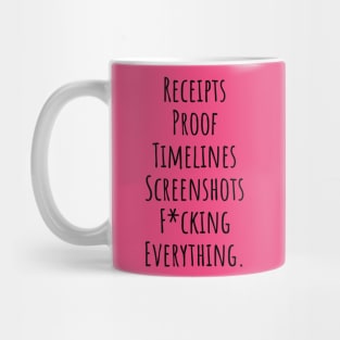 Heather Gay - Receipts #rhoslc Mug